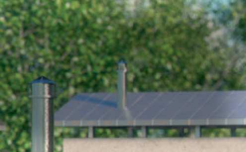 AMZ/F Solar účinnější - pro okna do plochých střech typu F, - pohodlný, automatický provoz markýzy (inteligentní systém řídí markýzu v závislosti na intenzitě slunečního záření).