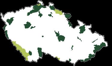 rozloha: 550 km 2, z toho 186 km 2 ochranné pásmo;