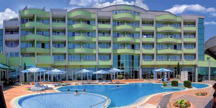 Novinka 2019 Přímo u pláže Oblíbené Zábava na dosah MPM Arsena Hotel Ultra all inclusive BULHARSKO NESSEBAR Tento rodinný komplex najdete přímo na pláži v jižní
