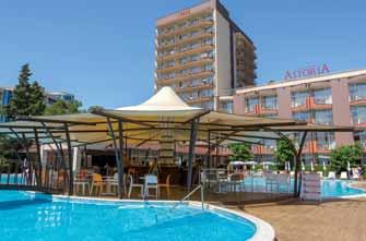 BULHARSKO SLUNEČNÉ POBŘEŽÍ Hotel MPM Orel Hotel MPM Astoria Hotel Ultra all inclusive Hotel Ultra all inclusive Komplex, který je tvořen hotely Astoria a Orel, se nachází u pláže (cca 20
