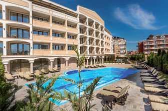 BULHARSKO PRIMORSKO Siena Palace Hotel Snídaně / možnost dokoupení večeří Salena Hotel Snídaně Zábava na dosah Spa centrum Rezervujte včas Hotel Siena Palace najdete v severní