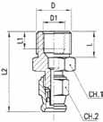 M16x1,5 3/8-24 12 8 37-17 11 Vnitřní závit RK-FACR-0N M10x1,25 8 32 - - 13 11 RK-FACR-1N M10x1 8 32 - - 14 11 RK-FACR-2N