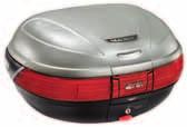 ...výhradní distributor pro ČR 9 www.motosp.cz Ceny jsou platné od 15. 2. 2010. Monokey E 52 MAXIA systém 1 klíče pro oba zámky, nosnost 10 kg, objem 52 lt.