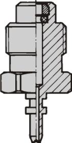 2 Forma B Test 12 - Test 10 závit S12,65 x 1,5 na nástrčný