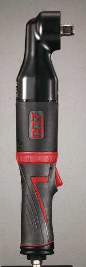 ÚHLOVÉ UTAHOVÁKY NE-399/499 úhlové utahováky 3/8" a 1/2" 67 mm kombinují výhody utahováku a ráčny kladívkový příklep jumbo pryžová rukojeť pro snížení pocitu chladu kroužek pro