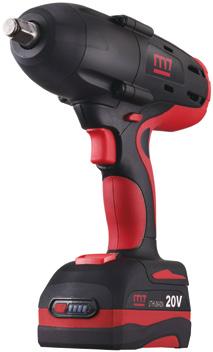 utahovák 1/2" 2 ks baterie Li-ion 20 V 5,0 Ah 1 ks