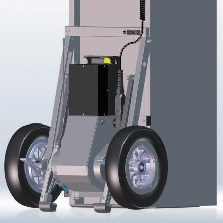 Vypínací automatika se v případě delších přestávek vypne. CargoMaster nejprve vypněte a pak znovu zapněte. CargoMaster abstellen.