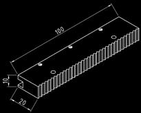 : K550853 18 mm x 8 mm x 10 mm