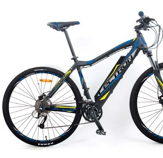 VOYAGER RSX (rám 19 ) Nové provedení krosových elektrokol se zapuštěnou baterií a prodlouženým dojezdem (název krosů sjednocen na Voyager). 8FUN 250 W / max.