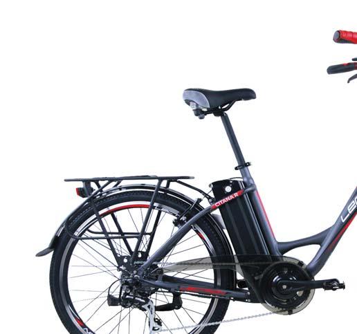CITANA R (15,6 Ah) Klasické městské elektrokolo 26 s prodlouženým dojezdem. 8FUN 250 W / max.