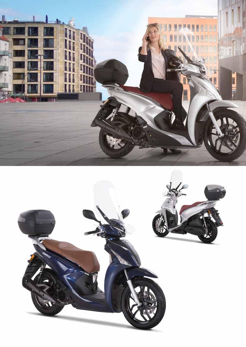 www.kymco.cz KYMCO NEW PEOPLE S 125i ABS Připraven, jen vyrazit do ulic.