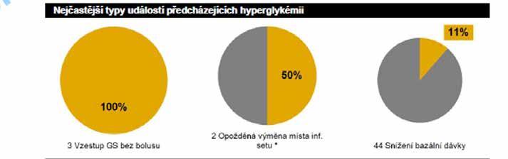 Souhrn epizod popisuje také události, které hypoglykémii a hyperglykémii předcházely, a obsahuje část nazvanou Další poznámky, která může obsahovat faktory důležité pro optimální kontrolu glykémie.