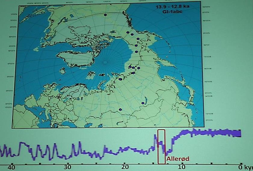 Změny rozšíření mamuta srstnatého od pozdního glaciálu Allerød: Evropa a západní Sibiř zcela bez mamutů (?