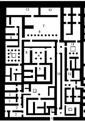 Flinders Petrie Plocha: cca 14 ha, cca 350x400 m Odhad populace: