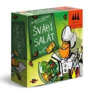 Švábí salát- Bino Hra vyžadující postřeh. Hráči otáčejí kartičky se zeleninou a spolu míchají co nejpestřejší salát.