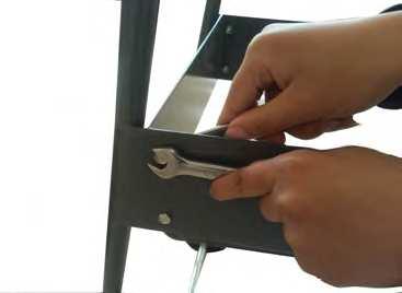 4. Install the side panel on the