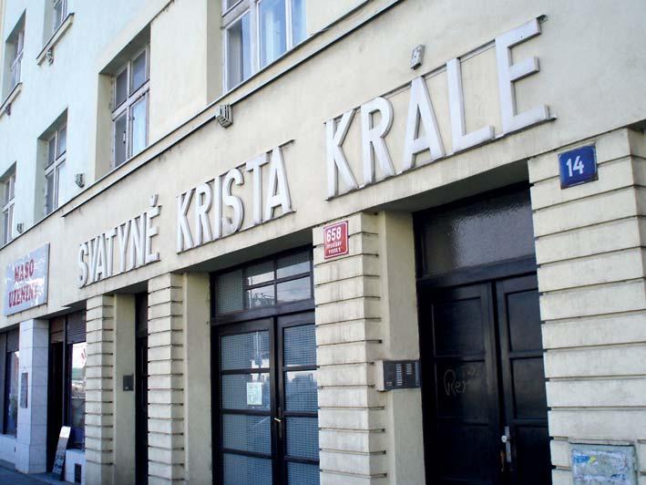 Rokytka VLASTIVĚDNÝ ZPRAVODAJ íslo âíslo 12/2017 2/2012 Roãník L Svatyn Krista Krále ve Vyso anech Jen málokdo z projížd jících Kolbenovou ulicí mezi tramvajovými zastávkami Špitálská a Poštovská se
