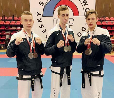 A se ziskem dvou zlatých medailí se stal absolutním seniorským mistrem kategorie B České republiky v Taekwon-do ITF za rok 2017. Druhý, závěrečný den mistrovství ČR, pokračoval soutěžením juniorů.