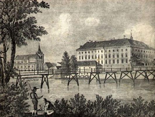 21 korců 1 4/8 m. neb 36 měřic 9 1/2 m. ovsa. b) úroků 154 zl. 43 kr. v. č. neb 61 zl. 53 kr. k. m. c) shonů 57 zl. 41 kr. v. č. neb 23 zl. 4 kr. k. m. Proces trval až do roku 1857. 30.