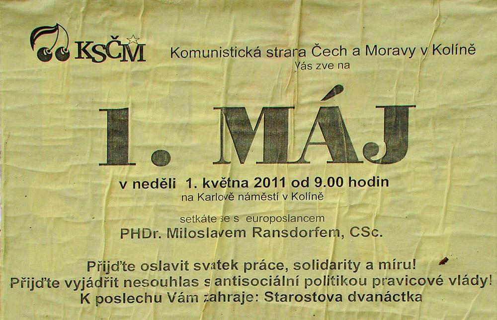 OBSAH: 1) Komunisté na Karlově náměstí, 2) Zvýšení počtu strážníků městské policie, 3) Nepodařilo se vybrat nového tajemníka městského úřadu, 4) 21.