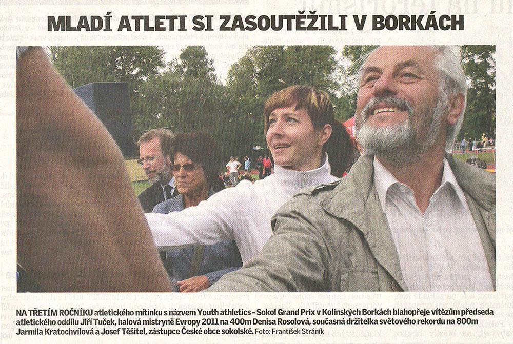Kolín,a to nejen propagačními výrobky nabízenými prostřednictvím informačního centra ale vtipnými hláškami typu starosta je Rakušan, ale umí česky.
