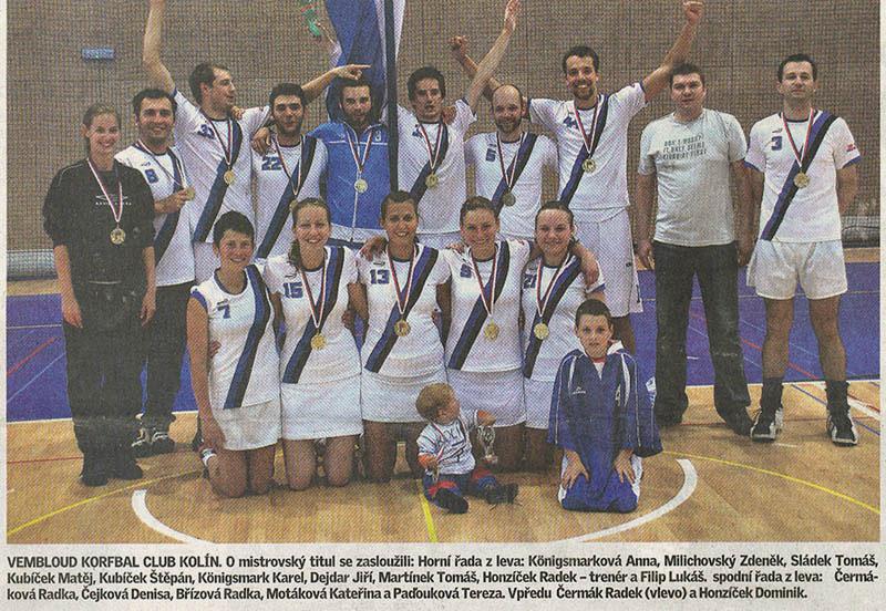Přijetí kolínských korfbalistů starostou města Mgr. Vítem Rakušanem v obřadní síni radnice V pondělí 30. května se od 13.30 hod konala v zasedací místnosti v přízemí městského úřadu 24.