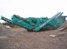 IMPACTOR 34 35 TRAKPACTOR 500SR Powerscreen Trakpactor 500 je odrazový drtič, který je univerzální, efektivní a vysoce produktivní.