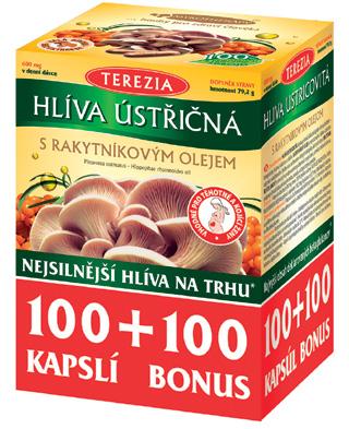 kapslí Nejsilnější hlíva na