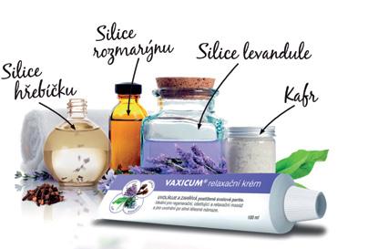 ...v každé životní situaci VAXICUM RELAXAČNÍ KRÉM 100 ml Uvolňuje a zahřívá postižené svalové partie.