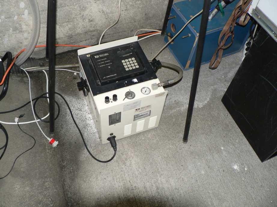 Měření ovzduší - odběr vzorků V prostoru tunelu měřeno TSP, Cl2, CO2,