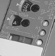 5 mm široké pouzdro Výstupní kontakty : nebo přepínací kontakty(50v/4a) Napájecí napětí je bráno z měřícího obvodu.