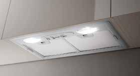 278 biely, 55 cm 419 379 čierny, 55 cm 399 359 Energetická trieda D M 3 /H INT 585 ovládanie: elektronické osvetlenie: 2 x 20 halogén hlučnosť: 54-69 dba prevedenie: čierny, červený, biely corian,