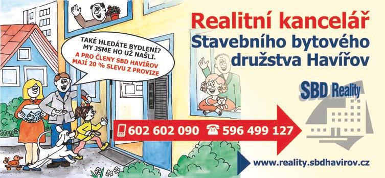 6 Bezbariérové přístupy do domů a jednotek včetně dotačních možností Vzhledem k tomu, že populace města Havířova stárne a nevyhýbají se jí ani civilizační choroby, setkává se i správa družstva čím