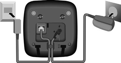 Instalace základnové stanice První kroky Základna je určena k provozu ve vnitřních, suchých prostorech s rozsahem teplot +5 C až +45 C.