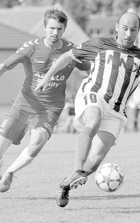 20 KRAJSKÉ FOTBALOVÉ SOUTĚŽE Vrága střílel i chytal! DIVIZE Zápas sezony u Olšavy skončil plichtou 2:2.