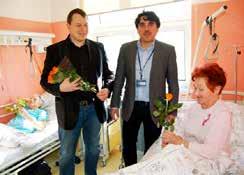 STRANA 2 ZPRAVODAJ MĚSTSKÉ NEMOCNICE OSTRAVA / ROČNÍK XIV / ČÍSLO 4 / DUBEN 2014 Nová metoda k léčbě hlasivek na oddělení Rehabilitace a fyzikální medicíny (RFM) a na Otorinolaryngologii (ORL) v