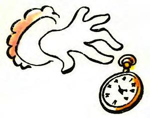 Malá ukázka Arnoštkova umění Řka to, Arnoštek se přiblížil k majorovi, jenž vyňal svůj chronometr.