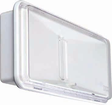 EuroCompleta LED LED nouzové svítidlo a nouzové svítidlo s piktogramem LED svítidlo pro nouzové osvětlení s inovativním optickým systémem, který nabízí skvělé rozložení světelného paprsku.