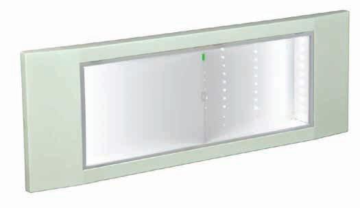 Aestetica LED LED nouzové svítidlo Svítidlo AESTETICA LED se skládá ze dvou optik. Tento systém zajišťuje dokonalou jednotnost světelného paprsku zaručující vynikající úroveň osvětlení prostředí.