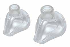 Anestézie 130 225 Adult Ventilační maska pro opakované použití Silikonový materiál, autoklávovatelné při 134 C. Vel. 5.