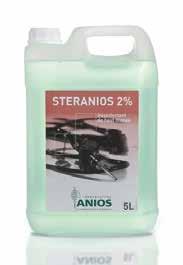 Dezinfekční prostředky 202005, 202006 ANIOSYME SYNERGY 5 Unikátní přípravek k enzymatickému čištění instrumentaria 5 druhů enzymů v 1 přípravku. Čistí a odmašťuje. Odstraňuje všechny druhy znečištění.