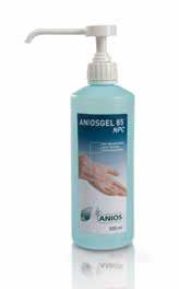Dezinfekční prostředky 204013-204015 ANIOSAFE MANUCLEAR HF NPC Mýdlo pro hygienu rukou a těla Bez detergentů a alergenů. Rezistentní proti mikrobiálnímu znečištění z vnějšího prostředí.