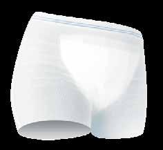 Inkontinenční pomůcky 00030.CS CXXL SOFFISOF elastické kalhotky Síťované fixační kalhotky pro vložné pleny. Barevné rozlišení velikostí.