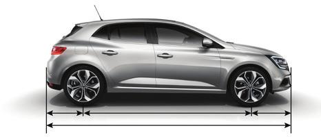 Technické údaje a rozmery Motorizácie TCe 160 GPF TCe 160 GPF EDC Blue dci 115 Blue dci 115 EDC Blue dci 150 EDC Typ prevodovky Manuálna 6-stup. Dvouspojková EDC - 7-stup. automatická Manuálna 6-stup.
