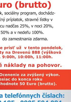 Objednávky: 0903 440 460, 0917