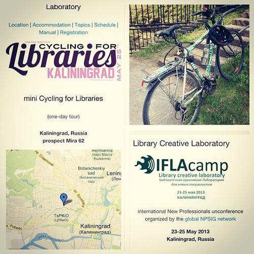 [40] Pozvánka na Cycling for Libraries in Kaliningrad Kromě jiného jsme měli možnost navštívit místní muzeum ve vesničce Nizovie, jež se právě rekonstruuje, místní lidovou knihovnu v Konstantinovce a