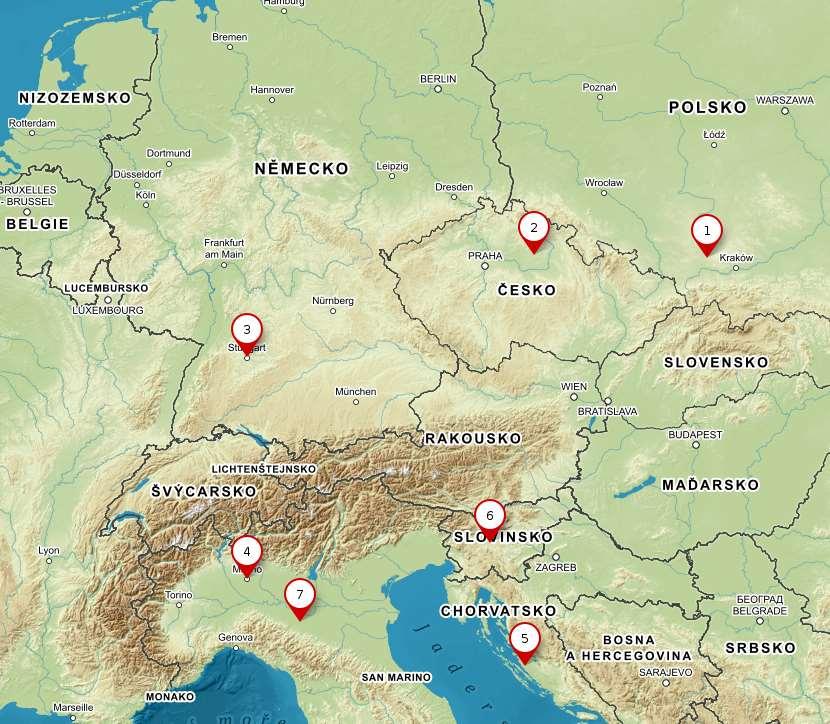 AMIIGA PILOTNÍ LOKALITY 1. Jaworzno 2. Nový Bydžov 3. Stuttgart 4.