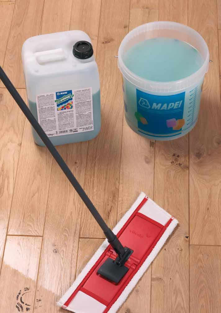 Mapefloor Cleaner ED Čistiaci prostriedok na normálne odmasťovanie podláh.