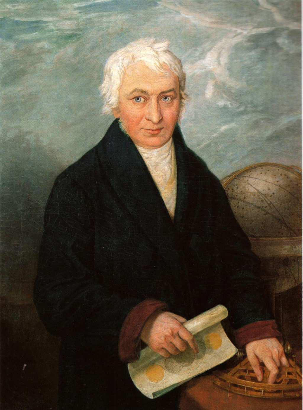 František Horčička (1776 1858), Portrét astronoma Adama