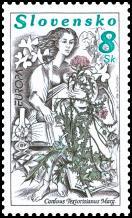 d) personifikovaná postava s bodliakom (Cardius Textorianus marg.) 89 8 Sk viacfarebná (=) p... 12,- 7,- 90 8 Sk viacfarebná (=) d... 12,- 7,- 89-90 Séria (2).